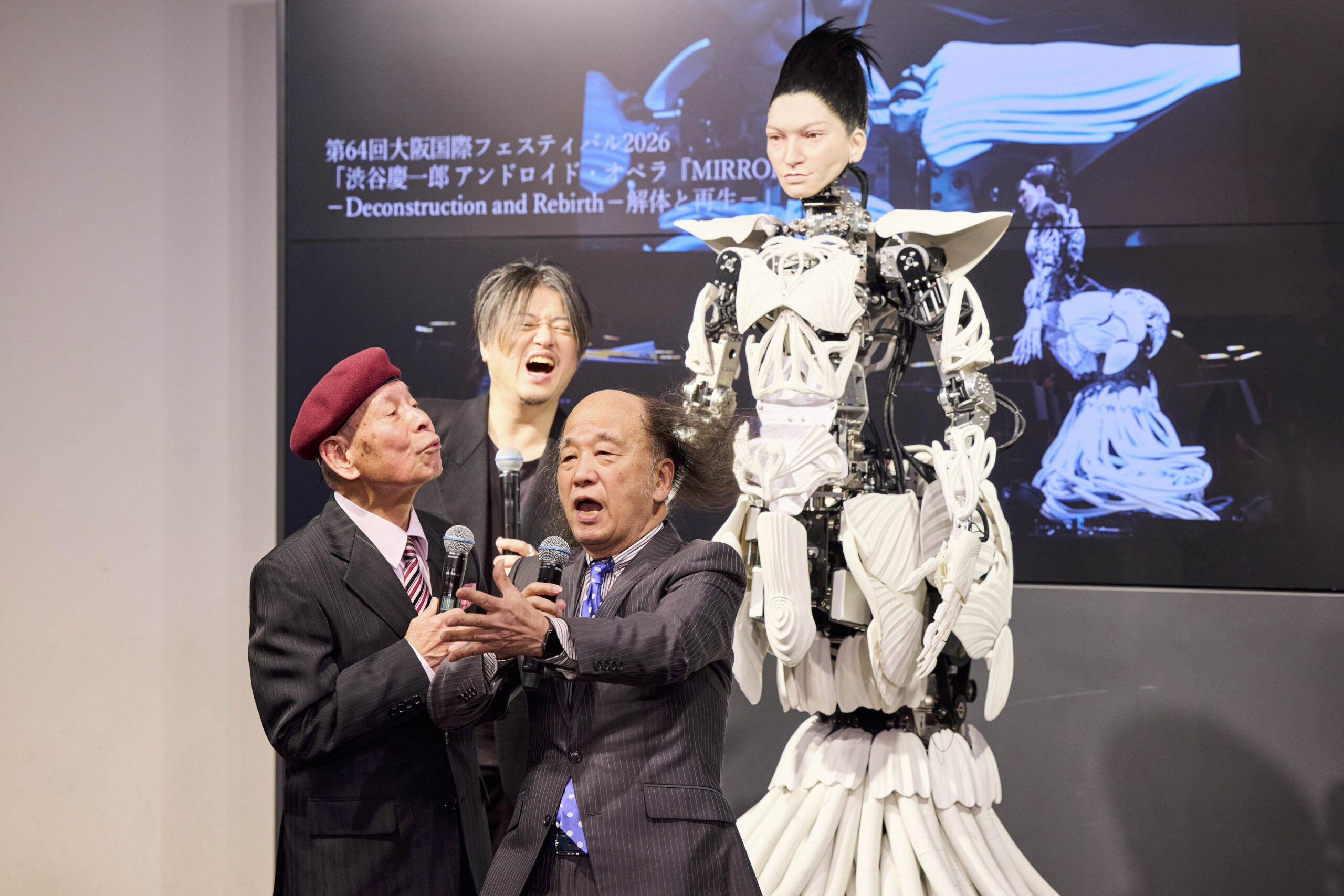 『アンドロイド・オペラ』大阪公演の記者会見について「サンケイスポーツ」に掲載されました